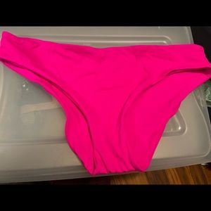 Hot pink bikini bottom